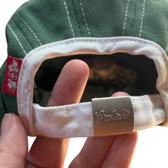 Grolsch Brewery Green/White Vintage Baseball Cap Traveling Gorpcore - Picture 4 of 5